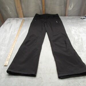 Husky Snow Pants Women Large Black Adjustable Waist Ski Winter Outdoor 32x35